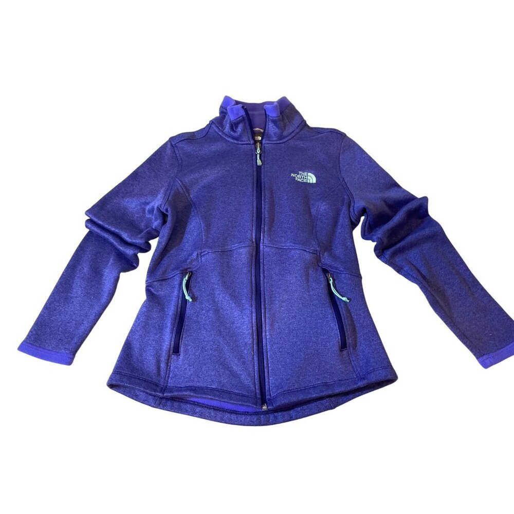 The North Face Womens Fleece Jacket S Purple Zip-Up, Small - Picture 5 of 12